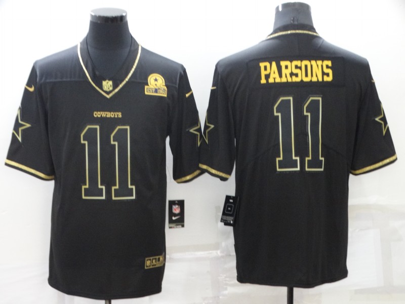 Men's Dallas Cowboys #11 Micah Parsons 2021 NFL Draft Vapor Limited Stitched Jersey
